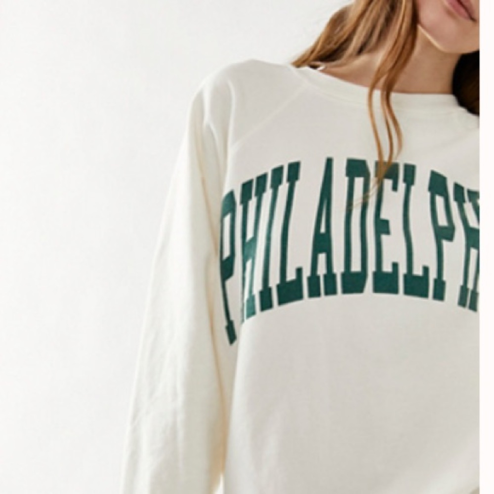 DISO Free People Philadelphia crewneck - large or medium!  Please Do NOT BUY :)